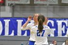 Volleyball vs MHC  Wheaton Women's Volleyball vs Mount Holyoke College. - Photo by Keith Nordstrom : Wheaton, Volleyball